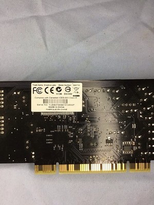 カバオページ Creative Labs SB0730 Sound Blaster X-fi XtremeGamer PCI Card for