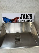 Hollymatic Patty Machine Stainless Steel Feed Pan for Model 54