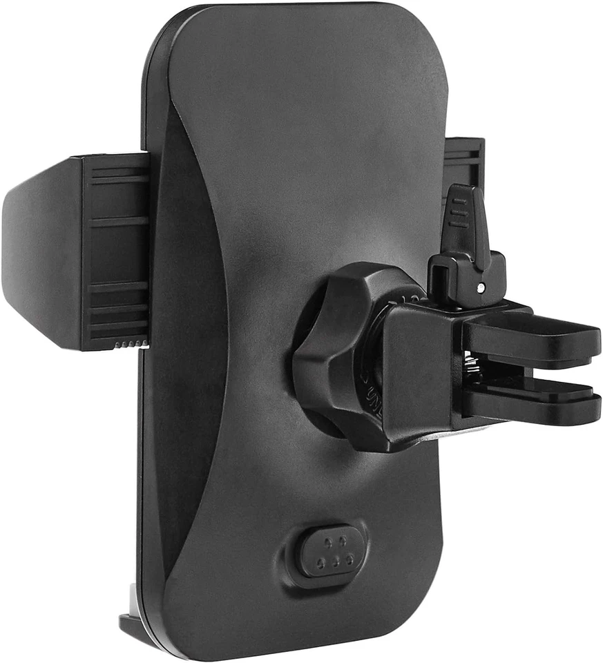 Suporte universal portátil para smartphone Amazon Basics para carro, fácil de cinza - Imagem 3 de 4