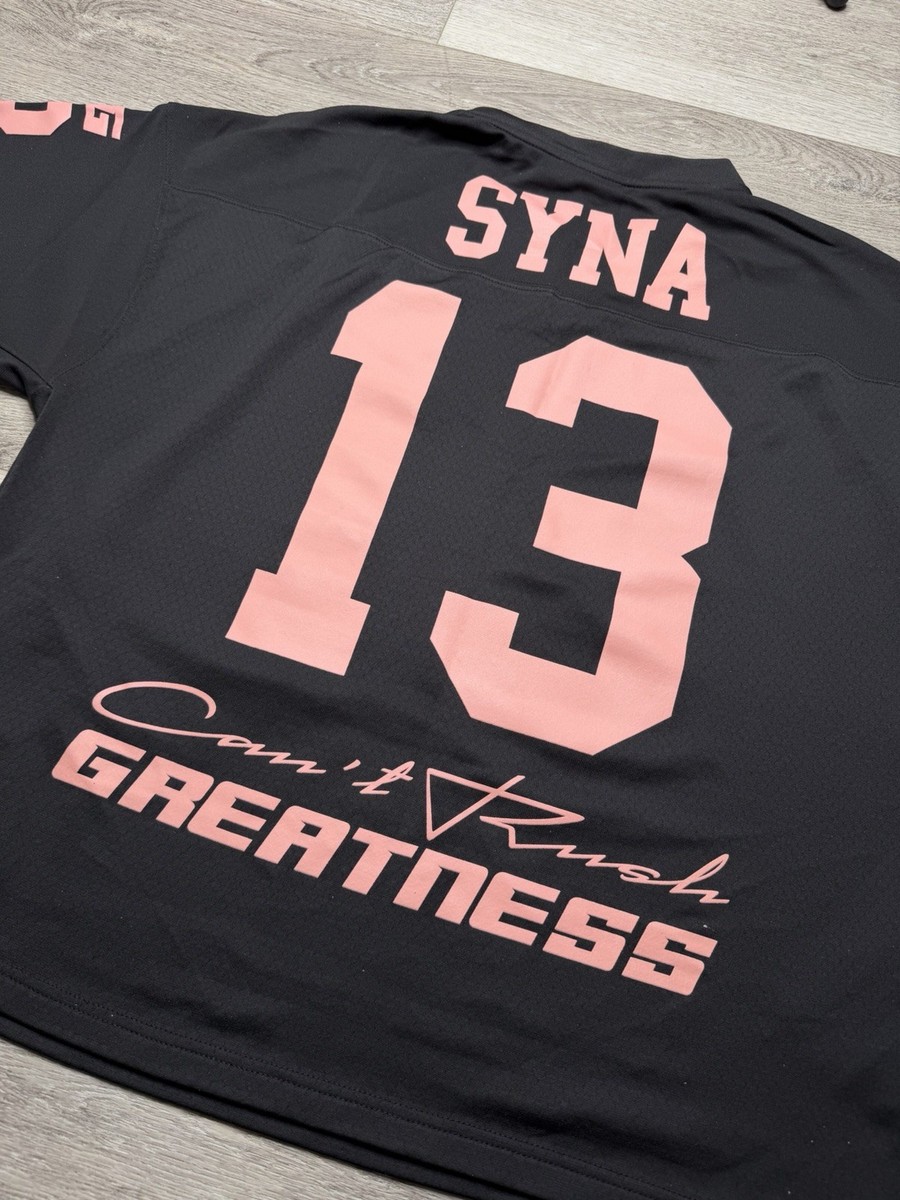 Syna World x Mitchell & Ness NFL CRG Jersey Rose Gold Black Sz XL