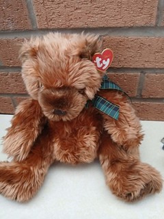 TY teddy soft toy BABY AUBURN original tag
