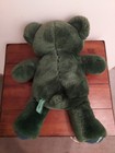 MARSHALL FIELD'S 2003 GREEN TEDDY BEAR PLUSH FOOT LOGO TUSH TAG EXCELLENT  — photo 3
