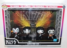 Figura Vinilo Funko Pop Moment Deluxe Kiss Alive II Tour 1978 Exclusiva 2022 Nueva en Caja