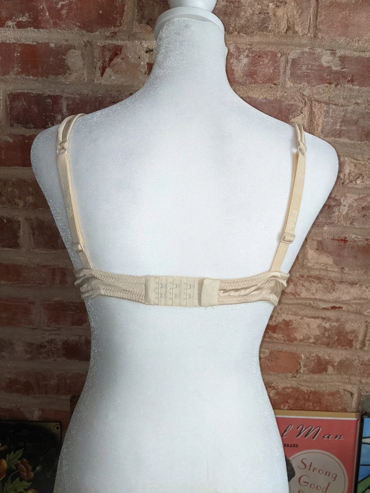 Sujetador de seda marfil Cotton Club 34B/C Foto 3 de 4