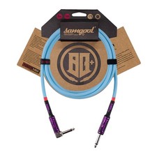 15ft Guitar Cable, 1/4 Inch Straight/Angle Instrument Cable, Cord Amp Cord fo...