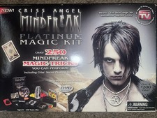 Chris Angel Platinum Magic Kit Over 250 Magic Tricks DVDs New