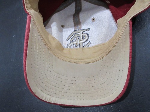 Florida State Seminoles Hat Cap Fitted Men 7 1/4 Red College FSU Football Zephyr - Picture 7 of 8