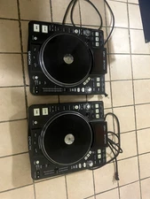 Denon DJ DN-S3700 Pair Digital Media Turntable Tested/working set!