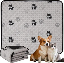 Waterproof Reusable Pee Pads for Dogs Bed Cover Absorbent Puppy Pet Training Pad