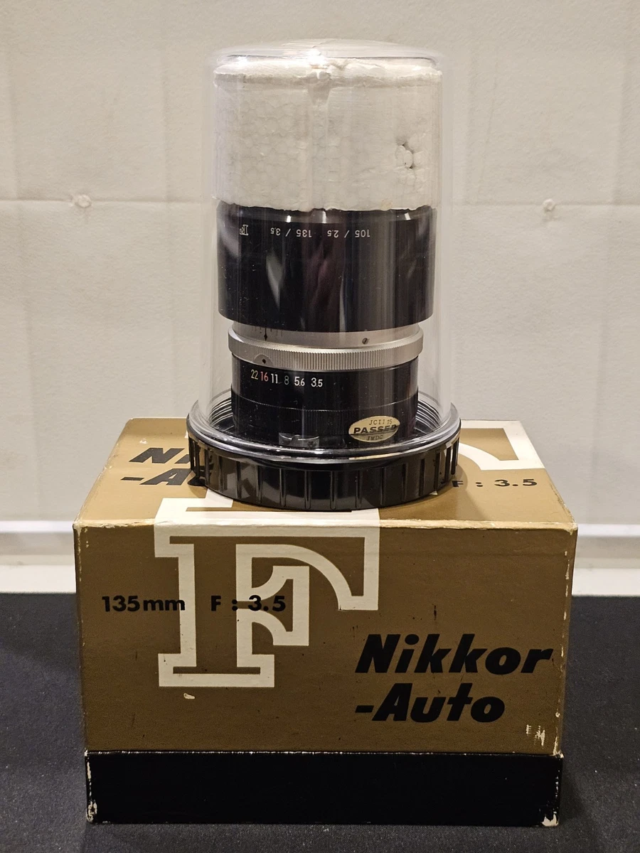 Nikon NIKKOR f/3.5 Camera Lenses 135mm Focal for sale - eBay