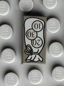 Lego Harry Potter 4714 Gringott&rsquo;s Bank Replacement Parts Tile Brick Money Bag