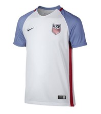 NIKE USA 2016 STADIUM HOME YOUTH JERSEY - WHITE/ROYAL SIZE YOUTH MEDIUM ONLY