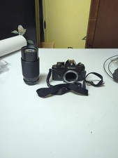 Nikon EM 35mm Film SLR Camera  RMC Tokina 80-200mm 1:4 Lens Read 