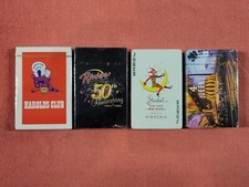 4 Las Vegas Casino Playing Cards NIP