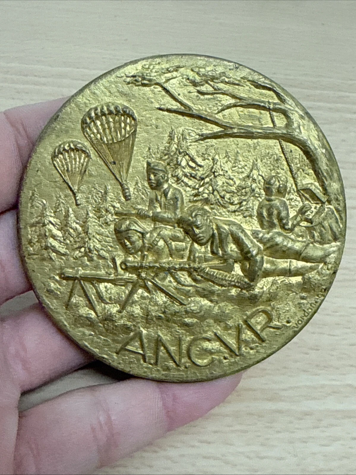 Médaille Association nationale des combattants volontaires de la résistance