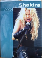 Shakira Kalender 2004 Spiralbindung 30 x 42 cm 12 tolle Poster zum Raustrennen