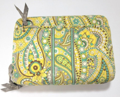Vera Bradley iPad Tablet Hard Body Case 11'' x  8.5'' Yellow Paisley NO STRAP