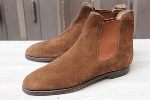 Bottes Crockett & Jones Gresham 2 En Daim Marron - Pointure 41 (US 9) - Occasion Super État