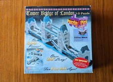 NEW 3D Puzzle Tower Bridge of London 590 Pieces 30 L x 10.5 H SEALED BOX