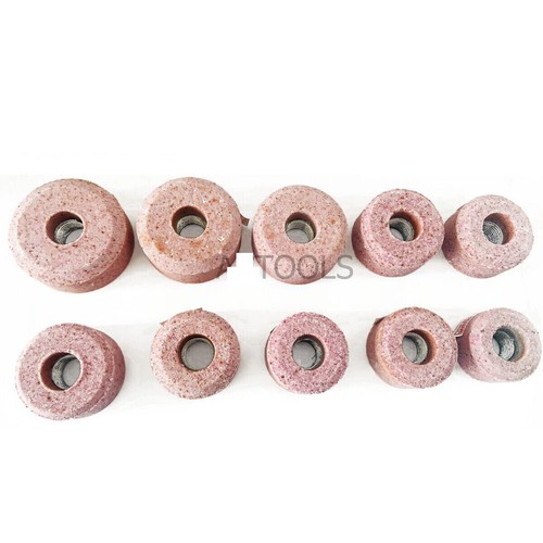 Valve Seat Grinding Stones Set Of 10 Pcs For Sioux Holder 11/16" Thread# - Bild 4 von 8