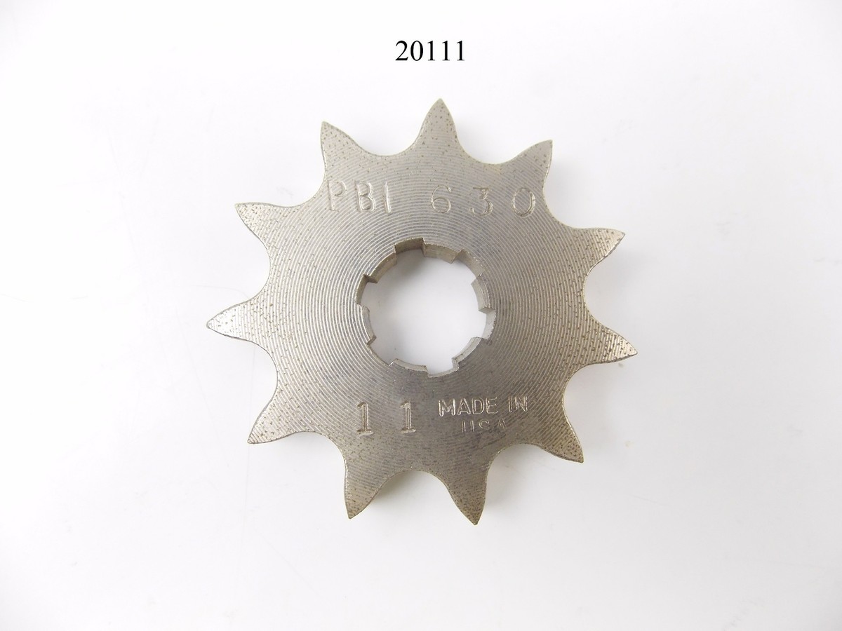 PBI FRONT SPROCKET 11 T HONDA YAMAHA SUZUKI KAWASAKI CHAIN N* 428