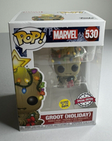 Funko Pop! - Groot (Holiday) 530 ☆ Marvel ☆ Glows In The Dark Special Edition ☆