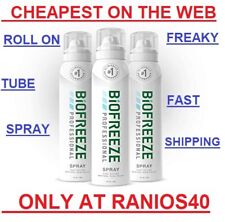 Variety of BioFreeze Professional Roll on, Tube, Spray REAL Freaky Fast Shipping