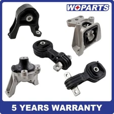 5PCS Engine Motor AND Trans Mount Set Fit For 2007-2011 Honda CR-V 2.4L 4WD Auto