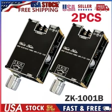 2X ZK-1001B Mono 100W Bluetooth Audio Power Amplifier Module TWS DC7-24V TPA3116