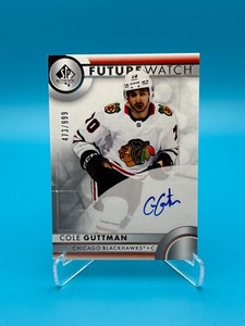 2023-24 SP Authentic Cole Guttman Future Watch Auto 473/999 #150 Blackhawks