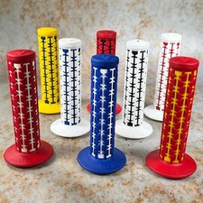 A'ME Dual Old School BMX Grips Made in USA Loads of colours Burner Mongoose GT