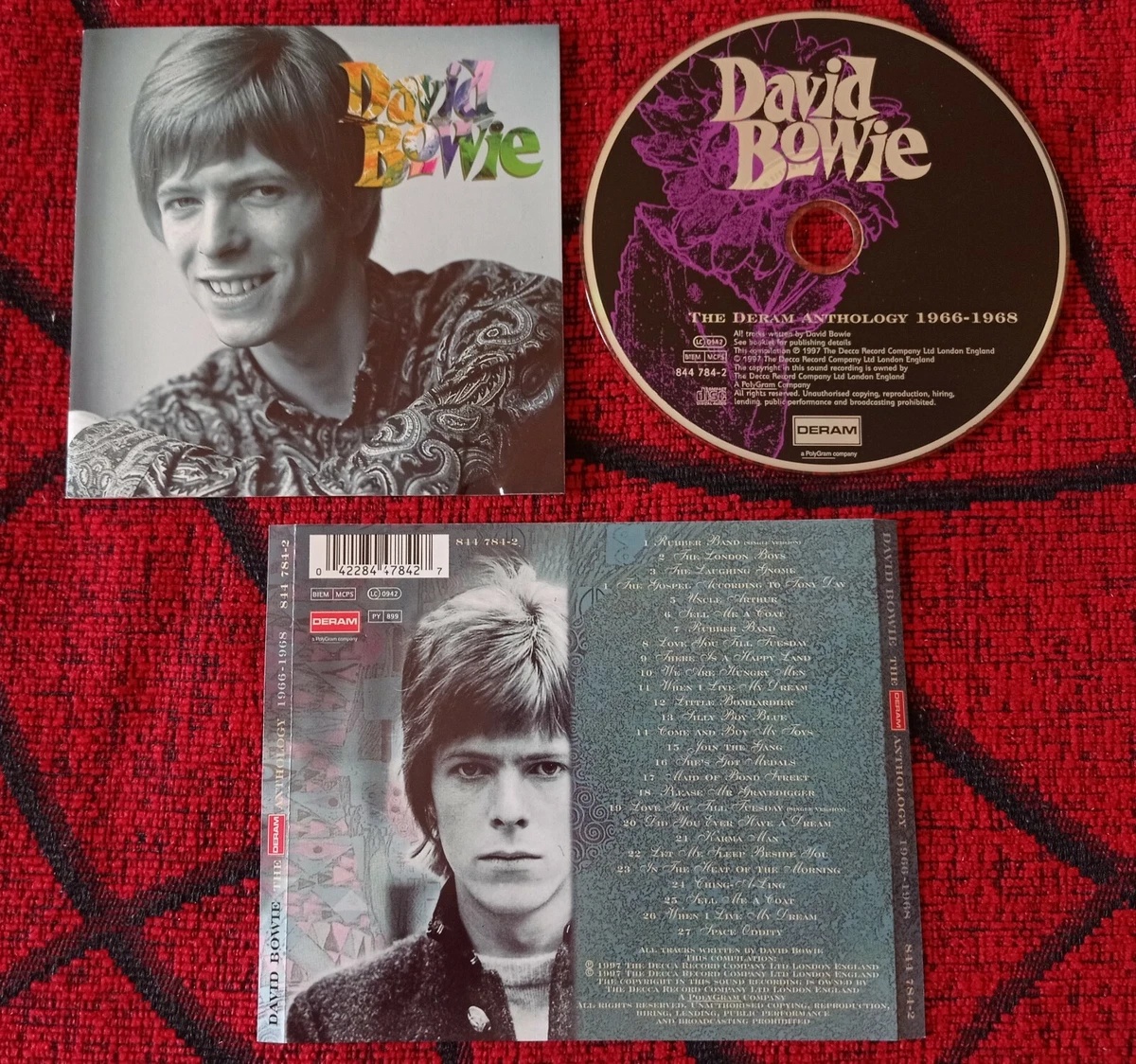 DAVID BOWIE ** The Deram Anthology 1966-1968 ** ORIGINAL 1997 UK CD
