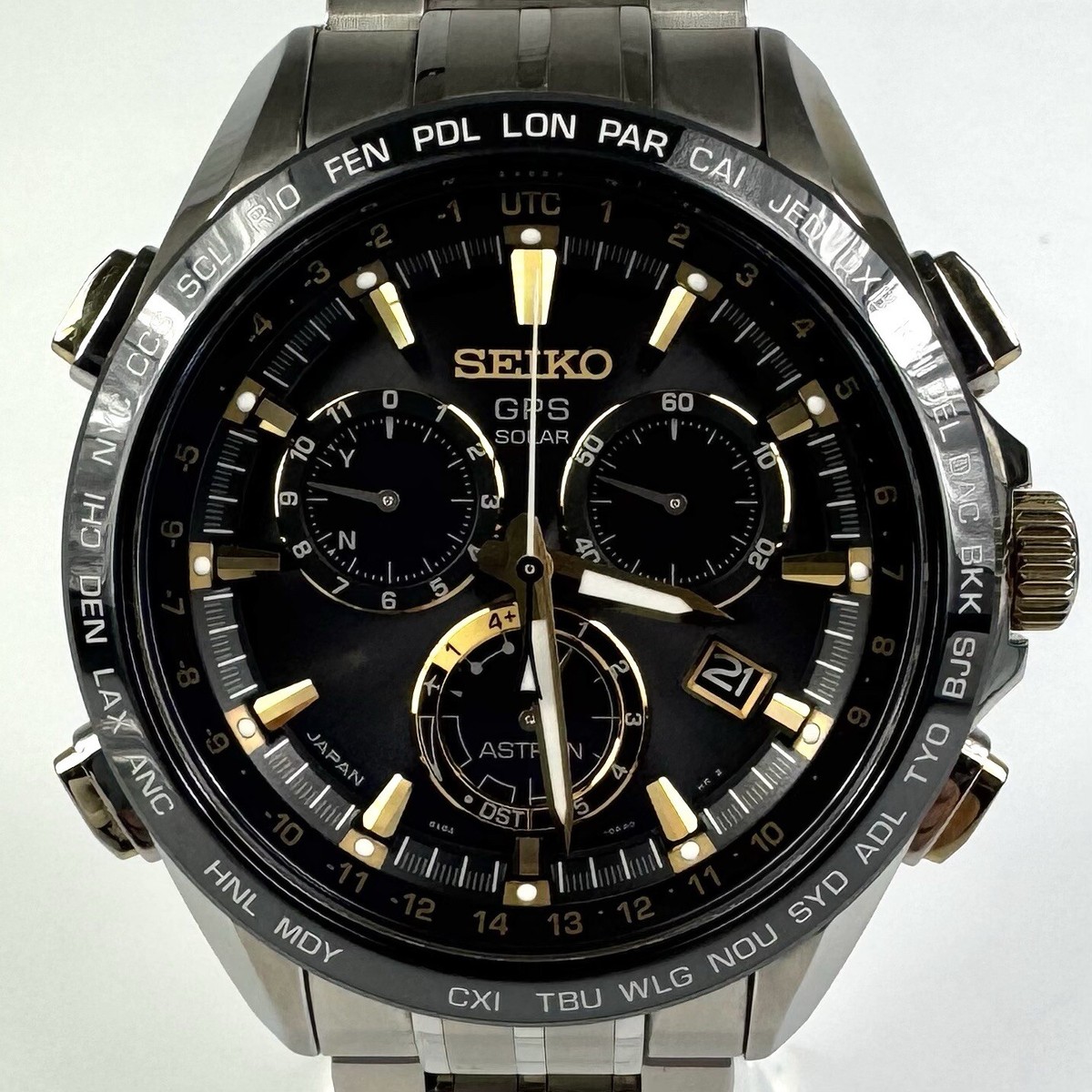 SEIKO Astron ブラック ステンレス SEIKO ASTRON NEXTER GPS SOLAR 2023 LIMITED EDITION SBXC137