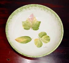 RARE The Zrike Brands Company Deep Serving Bowl Signed Zonta Hand Made Italy 10"