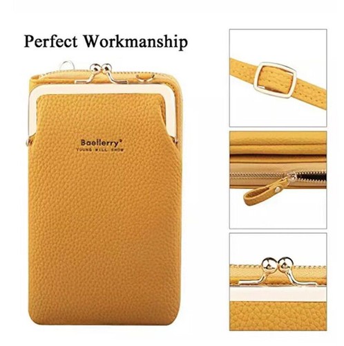 Borsa messenger donna a tracolla cellulare a tracolla borse piccole - Foto 5 di 16