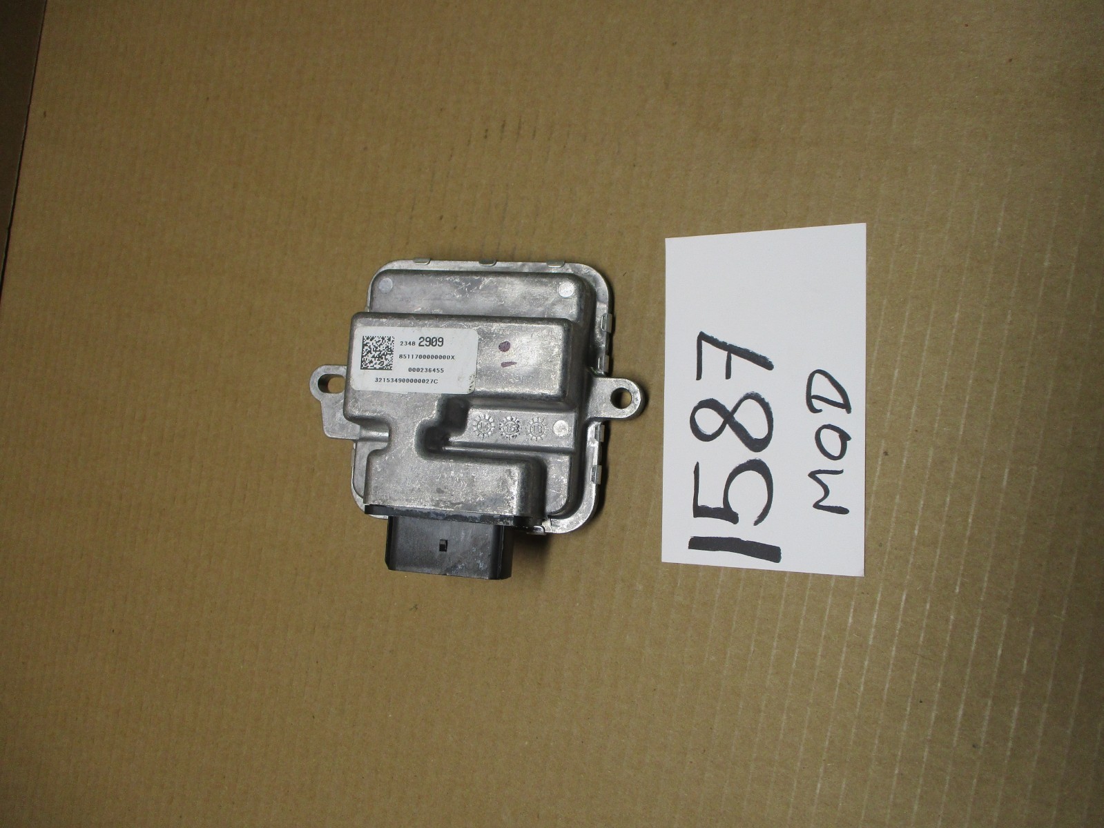 2016 2017 GMC Acadia Fuel Pump Control Module Computer #1587-MOD 