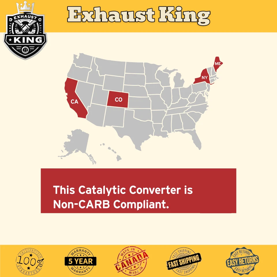 Nissan Murano (2009-2019) 3.5L Catalytic Converter With Flex Y-Pipe - Image 3 of 4