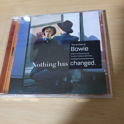 CD DAVID BOWIE NOTHING HAS CHANGED