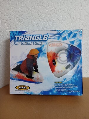 New Old Stock ESP Monster Inflatable 48  Triangle Snow Tube Or Super Float