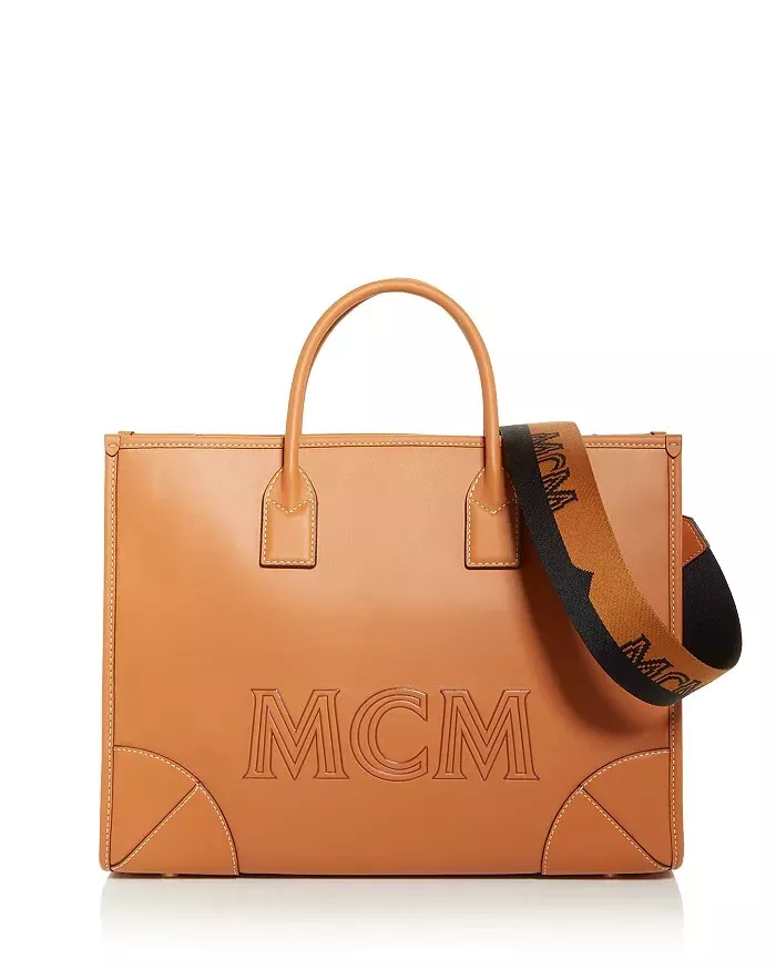 MCM Large München Tote in Spanish Calf Leather