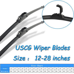 Wiper Length Chart