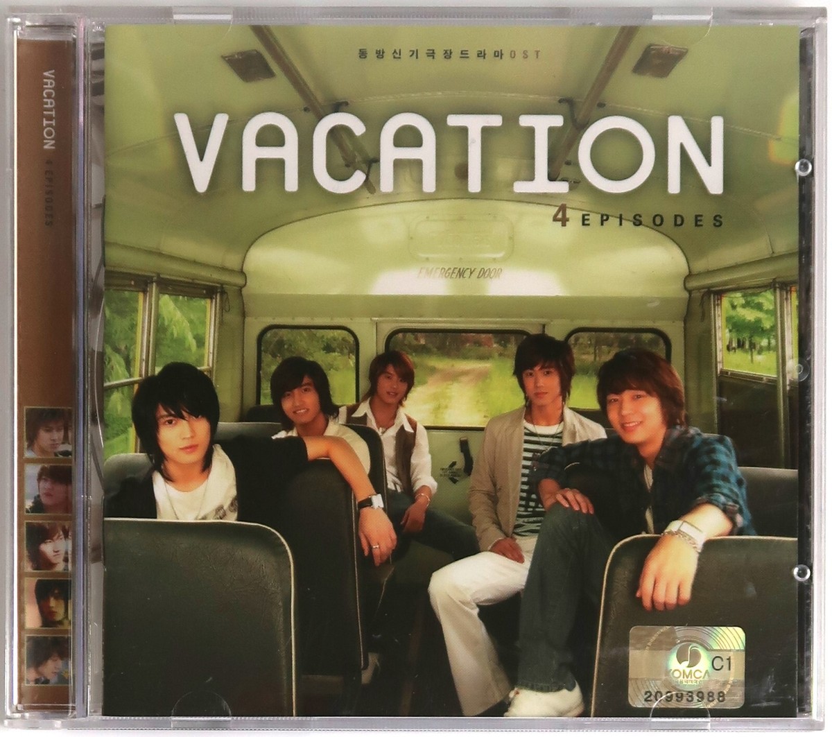 TVXQ - Vacation 4 Episodes OST CD Korea 2006 K-Pop SM TVXQ - Vacation 4 Episodes OST CD Korea 2006 K-Pop SM