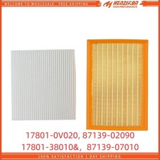 Combo Set Engine & Cabin Air Filter Kit FIT Toyota RAV4 2013-2018 L4 2.5L Gas
