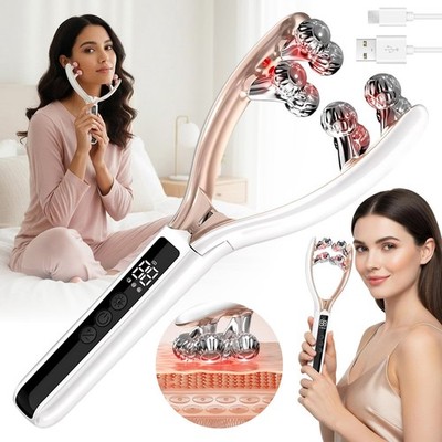 Gesichtsmassagegerät Doppelkinn Entferner Roller Face Lifting Gerät Walzentyp