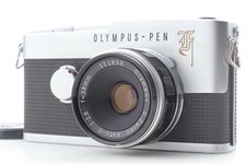  Near MINT  OLYMPUS PEN F 35mm Half Frame D ZUIKO AUTO-S 38mm F/2.8 From JAPAN