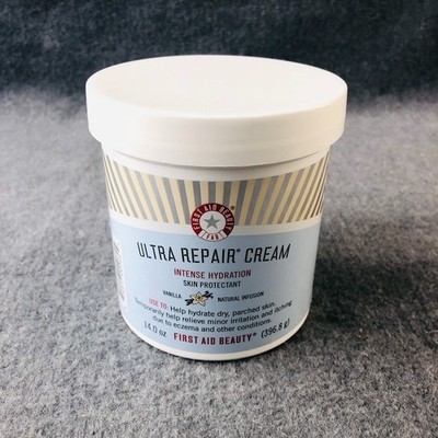 First Aid Beauty Ultra Repair Cream Vanilla 14oz Sealed Exp 09/21 SEALED  READ!