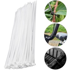 100 PCS Nylon Universal Cable Tie Buckle  Heavy Duty Self-Locking Zip Ties Holder