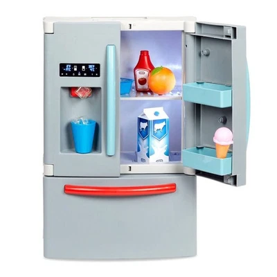 Toy Refrigerator Ice Dispenser Pretend Play Kitchen 15.8 x11.5 x23 Little Tikes - Image 1 of 4