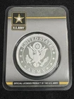 APMEX U.S. Army Official Licensed 1 oz 0.999 Fine Silver Bullion Round