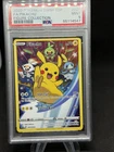 Pokémon Pikachu SWSH020 Holo Promo Card Sword & Shield Black Star PSA 9